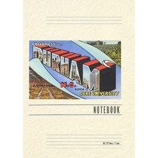 (영문도서) Vintage Lined Notebook Greetings from Durham Paperback, Found Image Press, English, 9798385429271