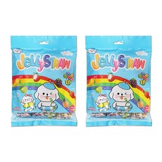 젤리스트로우 20개입, 2개, 400g
