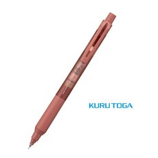 쿠루토가 KS 반투명 샤프 유니 루즈레드 한정판 에디션, 1개, 0.5mm