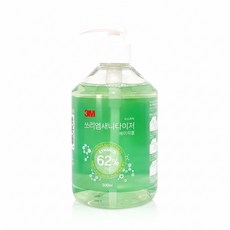 3M 손소독제 500ml x2개 / 듀오 손세정제 식약처 허가 에탄올 살균, 2개