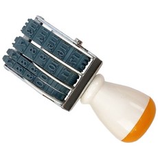 開明 歐文4號 日付印 日期印章 事務印章 民國日期章 傳統印章, 1個