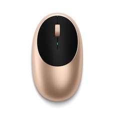 Satechi M1 무선 블루투스 마우스 USB-C 충전식 컴팩트 &amp; 휴대용 MacBook Air/Pro/Neo iPad mini, 02 금