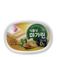 마가린 (식물성 오뚜기 200g) 쿠키베이킹용 가정집요리 패스트푸드점, 1개, 200g