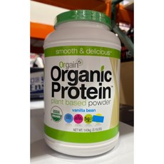 Orgain 有機植物性蛋白粉 香草口味, 1個, 超商取貨