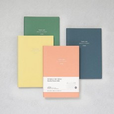 2026년 월간 플래너 B6 다이어리 날짜형 일정관리 스케줄러 문구용품 [평점상위], 피치코랄