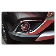 【車王汽車精品百貨】三菱 Mitsubishi 2016 Outlander 前霧燈框 前霧燈罩 裝飾框 電鍍精品, 1個