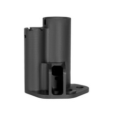 SAMOON沙漠龍 AUG CNC鋼製瓦斯管座 台灣製造, 1個, 黑色