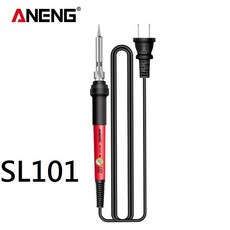 ANENG 內熱式電烙鐵 可調溫智能調溫電烙鐵 電焊槍 焊槍 焊錫 焊接, 1個, 旋轉調溫SL101-單支, SL101