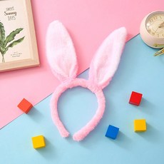 兔女郎髮箍 ins洗臉絨毛髮圈 兒童頭飾 多款造型可愛髮飾