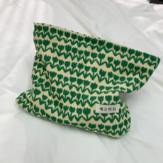 엑스비지 그린 포인트 빅사이즈 파우치