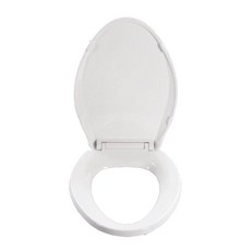 加厚耐用馬桶蓋 簡約時尚設計 易清潔安裝 多種尺寸可選, V型緩降馬桶蓋, 1個