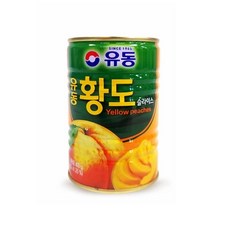 유동 황도 슬라이스 통조림, 400g, 10개