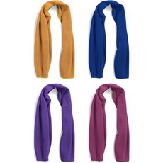 목과 얼굴용 4개 세트 냉각 타월 아이스 쿨 헬스장 피트니스 요가 달리기 테니스 하이킹용 Y4PACK02, Y-4팩-04