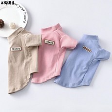 純色刷毛寵物保暖打底衫 秋冬款狗狗/貓咪衣服 小型犬加絨衛衣 (比熊/博美適用), 粉色,S (建議體重1.5-2.5公斤), 1個