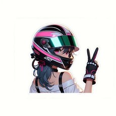 어두운 오토바이 스티커 자동차 장식 비닐 데칼, H. style-4, 2. 15CM