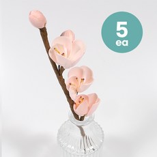 벚꽃가지 핑크 5개 디퓨저 리드 플라워 스틱