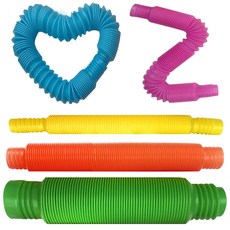 팝튜브 팝잇 장난감 파이프 푸쉬팝 감각놀이 발달완구 스트레스해소, 소, 1개