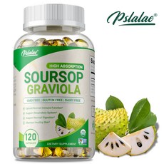Pslalae SOURSOP GRAVIOLA 高吸收膠囊, 120組