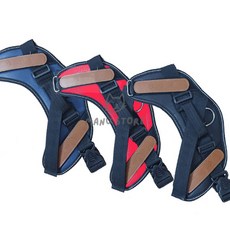 [오마누] 가슴줄 중형견목줄 새끼강아지목줄 강아지가슴즐, 네이비색 L