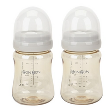 데일리라이크 봉봉 PPSU 젖병, 라이트그레이, 200ml, 4개