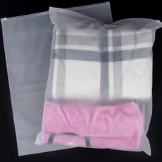 더블유몰 슬라이드 다회용 지퍼백 40x50cm 슬라이더지퍼백중형