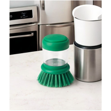 [IKEA 정품] 올인원 설거지솔 세제펌핑분사 다용도 틈새청소 초록색, 1개, 브라이트 그린