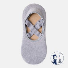 NICO FUN 愛定做 加厚毛巾底瑜珈襪 皮拉提斯襪 芭蕾襪 室內運動防滑襪 中筒襪 23.5-25.5cm