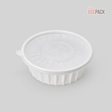 유즈팩 탕용기 T 175파이 소 50개 국수 포장 냉면용기, 1개