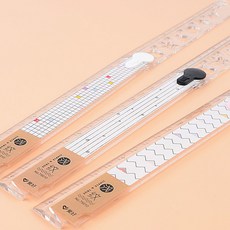 늘였다 줄였다 15 30cm 접는자