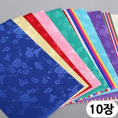 [모핸] 패브릭스티커 10장, 전통무늬(한복)