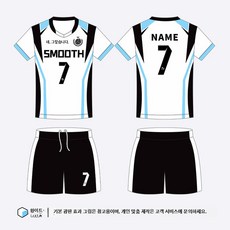 배구복 세트 번호인쇄 맞춤제작 체육대회 중고등학교 단체복 팀복 유니폼, 6501 남성용 화이트