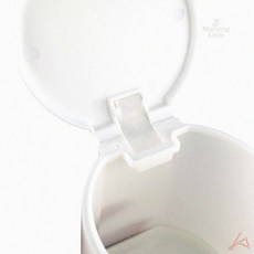 ML8 원터치 다용도 정리함 라벨스티커 깔끔한정리대, 원형 소