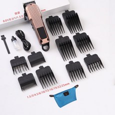 電動理髮器 升級5微調10卡尺款+收納包, 升級5微調10卡尺款+收納包,套裝