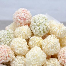 한과 명절선물 간식 궁중 설 선물세트 유과 명절 답례품 방울, 단품, 1g, 1개