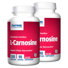 Jarrow FORMULAS 賈羅公式 L-肌肽膠囊 500mg, 90顆, 2罐
