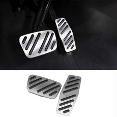 XITER 드릴 없는 미끄럼 방지 알루미늄 가스 브레이크 페달 커버 풋 페달 패드 쉐보레 이쿼녹스 임팔라 크루즈 블레이저 트래버스 뷰익 엔클레이브 앙코르용 GMC 아카디아, XITER 드릴 없는 미끄럼 방지 알루미늄 가스 브레이