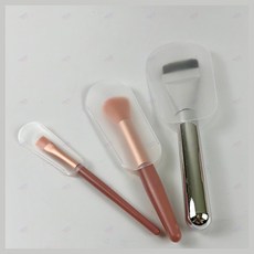 화장붓 브러쉬 보호 커버 먼지 방지 캡 화장붓커버 브러쉬캡, 1개
