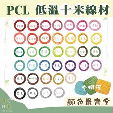 森活好室 PCL低溫線材 3D列印筆專用線材 真空包裝 無毒, 螢光綠