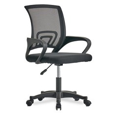 C메쉬체어 통풍 사무 학생 컴퓨터 공부 책상 강의실 회의실 의자, 블랙