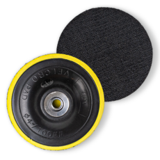 툴리고 그라인더 패드 샌딩 부직포 벨크로 찍찍이 밸크로 4인치 100mm, 1개