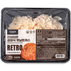 진심담육 수제 경양식 돈까스, 4개, 110g