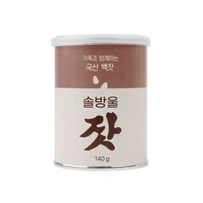 솔방울잣 백잣캔 140g(진공캔포장) 춘천농산 견과류 국산 강원도, 140g, 1개