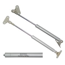 쇼바 싱크대쇼바 주방쇼바 (2개), SK쇼바 15Kg 280mm (2개), 1세트, 그레이