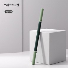 라이크왓 요가 마사지스틱 근육 이완 롤러 팔 다리 피트니스, 기본 색상, 포레스트그린 45cm