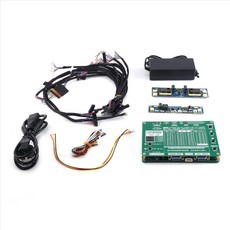 노트북 LCD/LED 테스트 화면 테스터 + 14PCS Lvds 케이블 + 인버터 도구 키트 패널 EU 플러그, EU 플러그, 표시된 대로