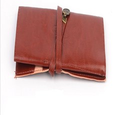 M브릿지 가죽 펜슬파우치 레트로옛날필통