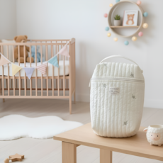 해피조슈아 곰돌이 별 기저귀 파우치, 잎사귀