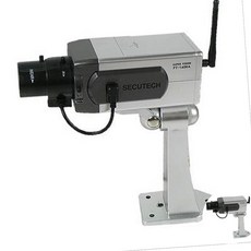 모형CCTV카메라 LED작동 움직임감지기능 자동회전