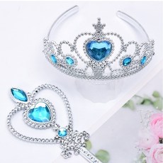 더플랜 공주 왕관 5종세트 블루 파티