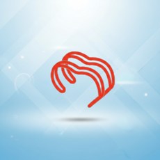 링제본 3대1 철제 제본링 와이어 6.4mm 빨강 쓱템, 1개